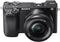 Sony α6100 - Systeemcamera - 24.2 MP 4K video - Zwart