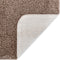vidaXL - Shaggy - Vloerkleed - Hoge - Pool - Bruin - 120x120 - cm - PP