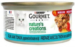 Gourmet - Nature's creations, rijk aan tonijn kattenvoer