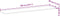 vidaXL - Wandschap - zwevend - 140x30x2 - cm - onbehandeld - massief - acaciahout
