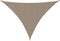 vidaXL - Zonnescherm - driehoekig - 4x5x5 - m - oxford - stof - taupe