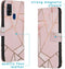 iMoshion Hoesje Geschikt voor Samsung Galaxy M31 Hoesje Met Pasjeshouder - iMoshion Design Softcase Bookcase - Goud / Roze / Pink Graphic