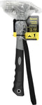 Benson Campinghamer - 450 gram - 30 cm - Rubberen grip - Grijs/Zwart