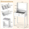 Coast Kaptafel - LED Spiegel - Gehard Glazen Blad - Wit - 64 x 40 x 132 cm