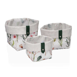 Mand Versa Textiel 10 x 10 x 10 cm 14 x 14 x 14 cm 12 x 12 x 12 cm