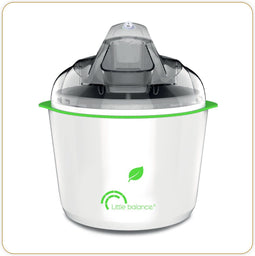 Little Balance Happy Sorbets, Traditionele ijsmachine, 1,5 l, 1 kommen, Groen, Wit, 30 min, Roestvrijstaal