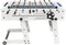 Cougar Scorpion Kick Voetbaltafel Opklapbaar in wit- Tafelvoetbal tafel incl. 2 ballen en scoreteller - Indoor voetbal tafel van 126x61x80cm