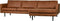 BePureHome Rodeo Chaise Longue Rechts - Leer - Cognac - 85x300x86