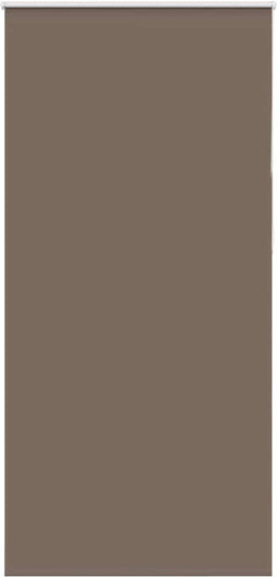 vidaXL - Rolgordijn - verduisterend - koffie - 100x230 - cm - stofbreedte - 95,7 - cm