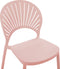 Beliani OSTIA - Tuinstoel set van 4 - Roze - Kunststof