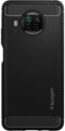 Spigen Rugged Armor - Xiaomi Mi 10T Lite - TPU Back Cover - Schokbestendig - Zwart