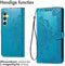 iMoshion Hoesje Geschikt voor Samsung Galaxy S24 Plus Hoesje Met Pasjeshouder - iMoshion Mandala Bookcase - Turquoise