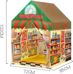 Kinderspeeltent - supermarkt
