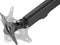 Neomounts FPMA-D650DBLACK - Bureausteun voor 2 schermen tot 27