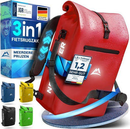 NEXTCOVER® 3-in-1 fietstas - Bagagedragertas - Aquashield waterdicht - Reflecterend