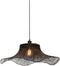 GOOD&MOJO Hanglamp Ibiza - Bamboe Zwart - 65x65x20cm - - Hanglampen Eetkamer, Slaapkamer, Woonkamer
