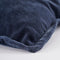 In The Mood Collection Charme - Sierkussen - Velvet - 50 x 50 cm - Donkerblauw
