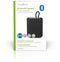 Nedis SPBT2005BK - Bluetooth-luidspreker - 7 W - zwart