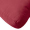 vidaXL - Palletkussen - 58x58x10 - cm - stof - rood