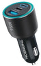 THOMSON 95 W - Autolader - 2 USB-C PD 65 W + PD 30 W - USB-A QC 3.0