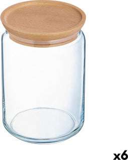 Blik Luminarc Pav Transparant Glas (1 L) (6 Stuks)