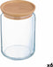 Blik Luminarc Pav Transparant Glas (1 L) (6 Stuks)