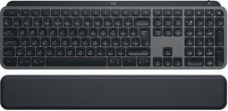 Logitech MX Keys S Plus - Draadloos Toetsenbord met Polssteun - Qwerty US - Grafiet