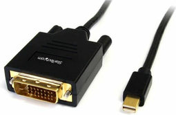 Startech MDP2DVIMM6 - Mini DisplayPort naar DVI Verloopkabel - 1,80 m - Zwart