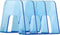 Catalogusrek HAN 3-vaks - transparant blauw