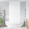 vidaXL - Doucherolgordijn - 110x240 - cm - stofbreedte - 106 - cm