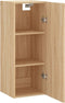 vidaXL - Hangkast - 34,5x34x90 - cm - sonoma - eikenkleurig