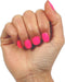 LAUED Nagelstickers - Nail Wraps - 16 Extreem Dunne Nagellak Stickers - Manicure Nail Art Folie - Pink Panther Neon