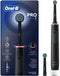 Oral-B Pro 3 - 3000 Elektrische Tandenborstel - 3 poetsstanden - Zwart (1 extra opzetborstel)