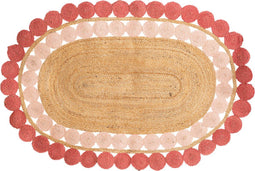 Atmosphera Kids Tapijt / vloerkleed Summer - Jute - Ovaal