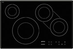 SMEG SI3842B - Inductiekookplaat - 4 zones - Zwart