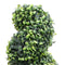 Kunstplant met pot buxus spiraal 59 cm groen