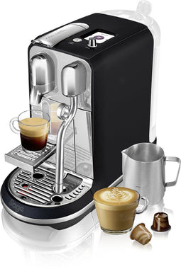 Nespresso Creatista Plus - Koffiecupmachine - Volautomatische melkopschuimer - Black Truffle