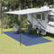 vidaXL - Tenttapijt - 5,5x2,5 - m - blauw