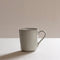 Dutch Rose Organic Mok - Theemok - Koffiemok - Licht Grijs - Stoneware Handgemaakt - 39 cl.