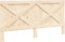 vidaXL - Hoofdbord - 200x104 - cm - massief - grenenhout