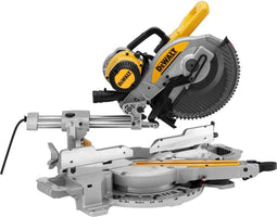 DeWalt DWS727-QS - Dubbele verstekzaag 250mm - XPS cross-cut positioneringssysteem - 4300 min-1