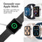 iMoshion Draadloze Oplader Geschikt voor de Apple Watch - Oplaadkabel voor Apple Watch Series 1 / 2 / 3 / 4 / 5 / 6 / 7 / 8 / 9 / SE (2) / Ultra (2) - 2-in-1 USB-A & USB-C - 1 meter - Wit