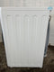 LG F964R35WR, Voorlader, Vrijstaand, Wit, Links, Zwart, Zwart