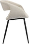Pole to Pole - Whale stoel - Boucle - Witte parel