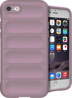 imoshion Hoesje - Geschikt voor iPhone SE (2022) / SE (2020) / 8 / 7 - EasyGrip Backcover - Paars