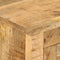 vidaXL - Dressoir - 110x30x74 - cm - ruw - mangohout