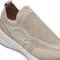 Tamaris Core Dames Sneakers - Lage Sneakers - Veterloos - Ivoor Metaal