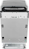 Beko BDIS38040Q - Volledig integreerbare Slimline vaatwasmachine - 10 couverts - 45 dB(A) - LED display