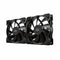 Mars Gaming MF-PWMX2 - PWM Fan Kit - 120mm 800rpm - Zwart (2 stuks)