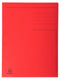 Dossiermap Exacompta Forever A4 3 kleppen 280gr rood - 50 stuks